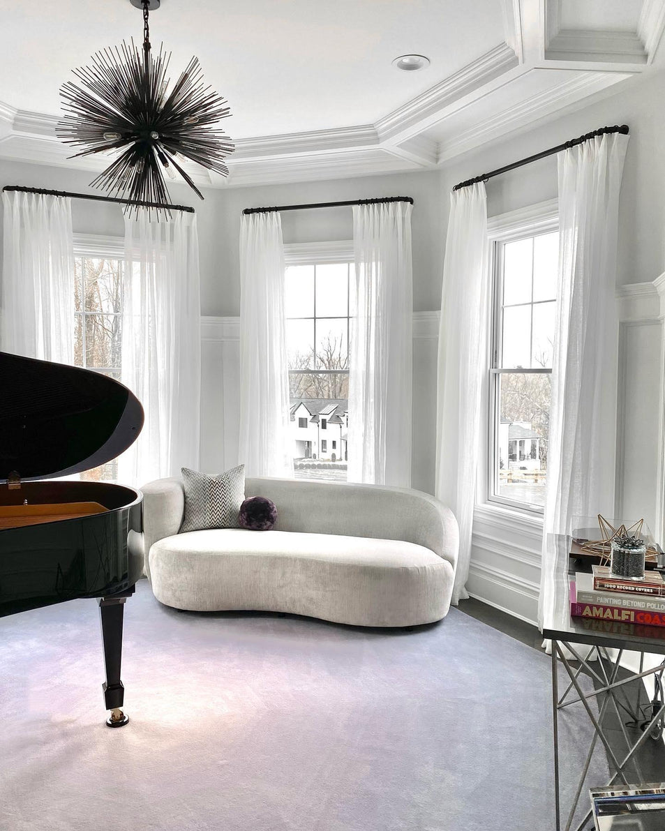 Strada Large Round Chandelier, a premium Chandelier light by Visual Comfort & Co. Close - up image of its design.