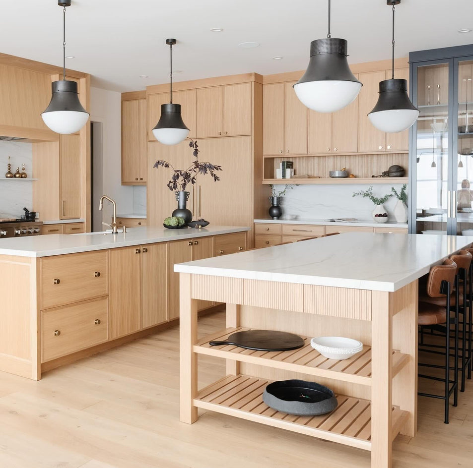 Precision Large Pendant, a premium Pendant light by Visual Comfort & Co. Close - up image of its design.