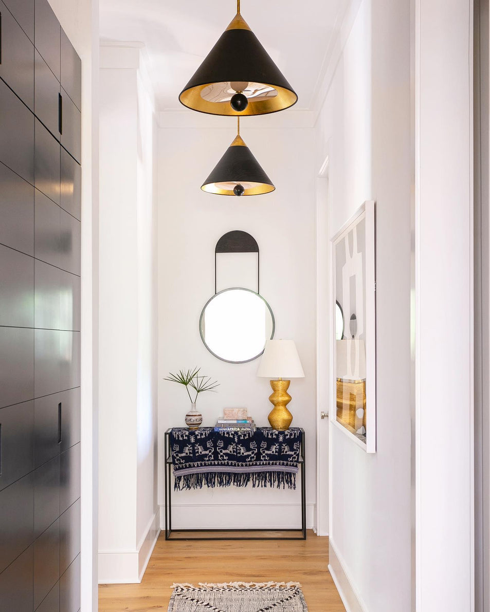 Cleo Pendant, a premium Pendant light by Visual Comfort & Co. Close - up image of its design.