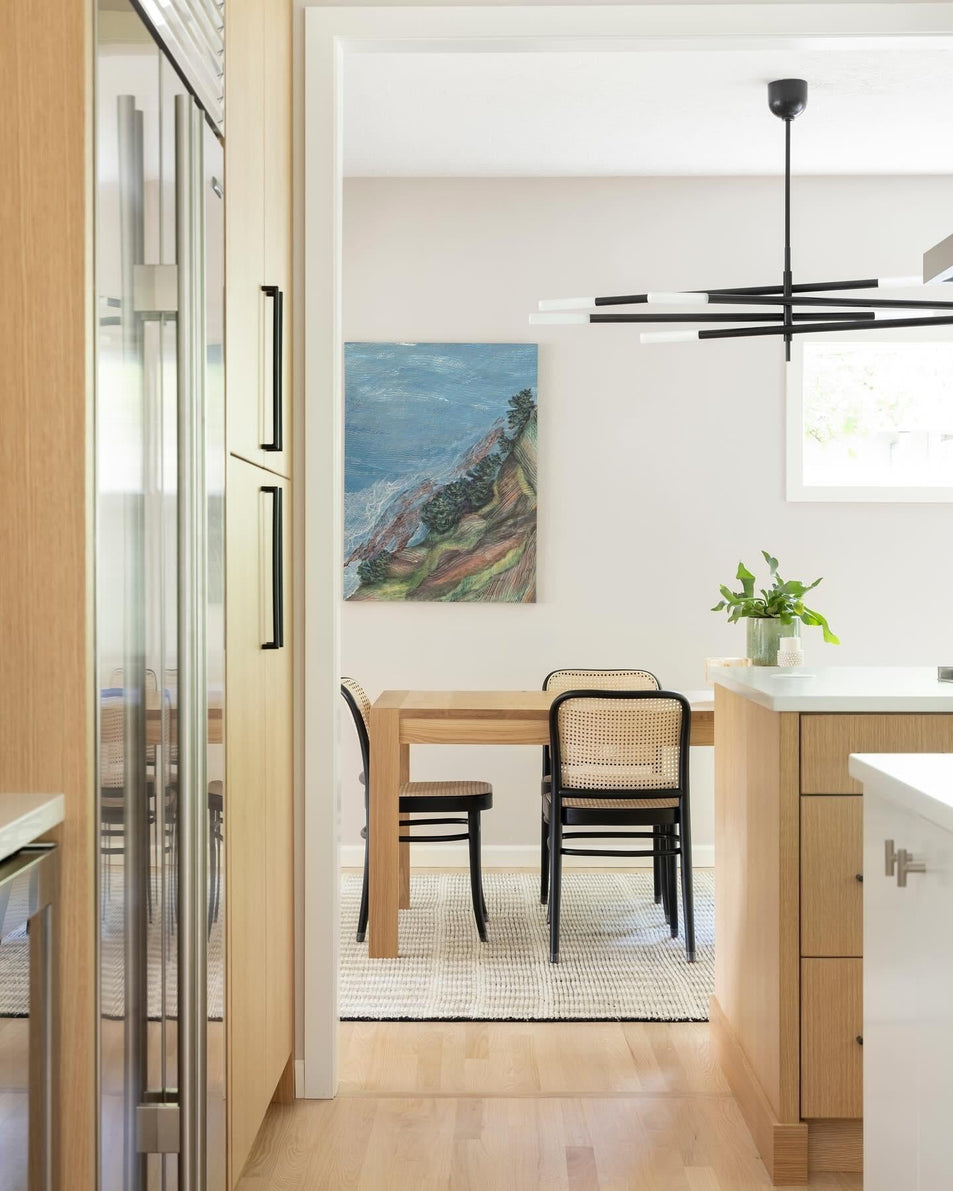 Rousseau Grande Eight Light Articulating Chandelier, a premium Chandelier light by Visual Comfort & Co. Close - up image of its design.