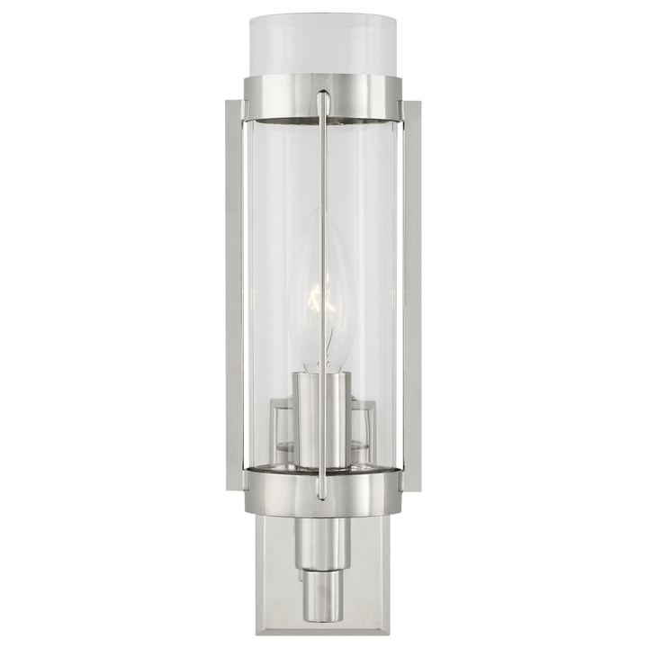 Flynn Sconce, a premium Decorative light by Visual Comfort & Co. Close - up image of its design.