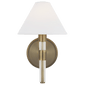 Robert Sconce, a premium Bath light by Visual Comfort & Co. Close - up image of its design.