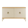 Antique White+Gold Leaf