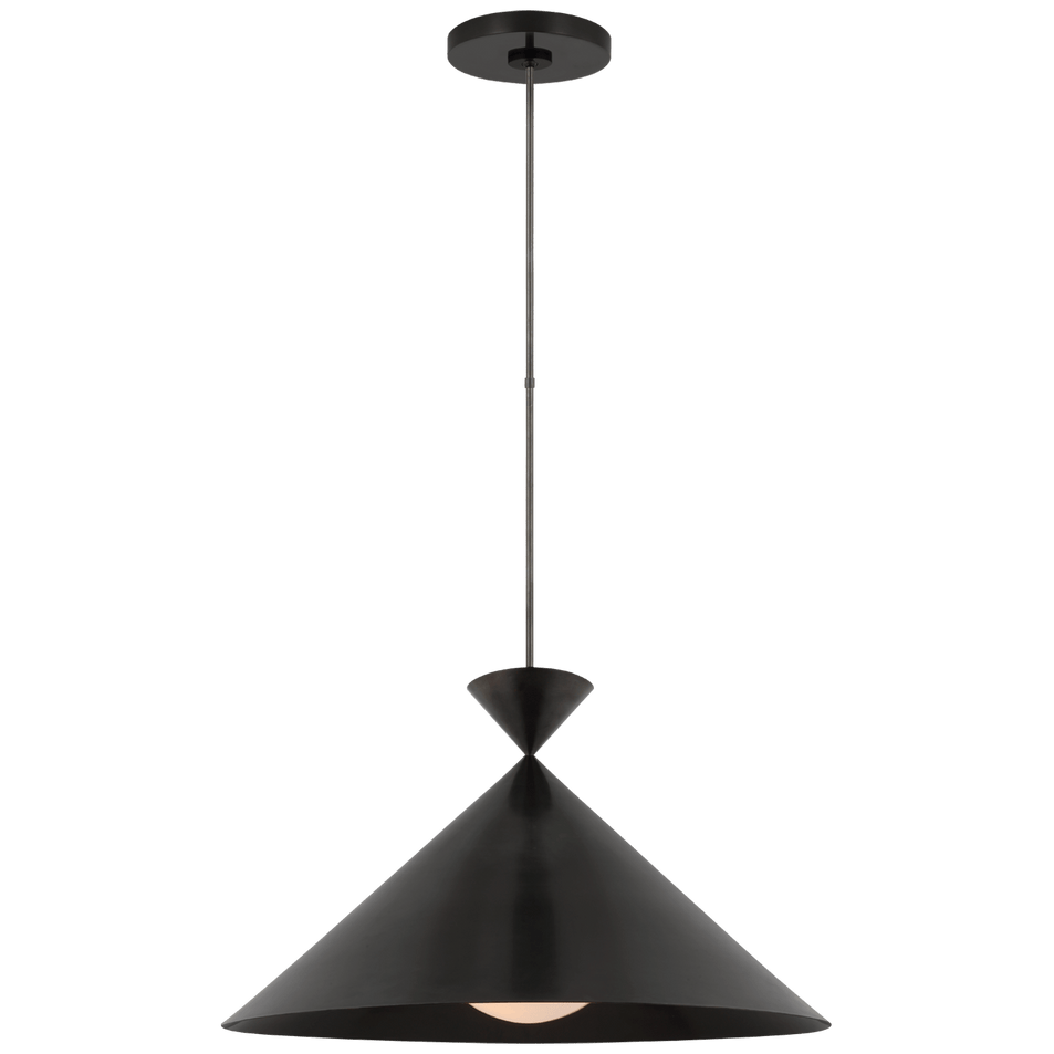 Orsay Grande Pendant, a premium Pendant light by Visual Comfort & Co. Close - up image of its design.