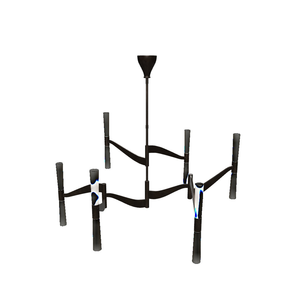 Brenta Grande Chandelier 3D Model