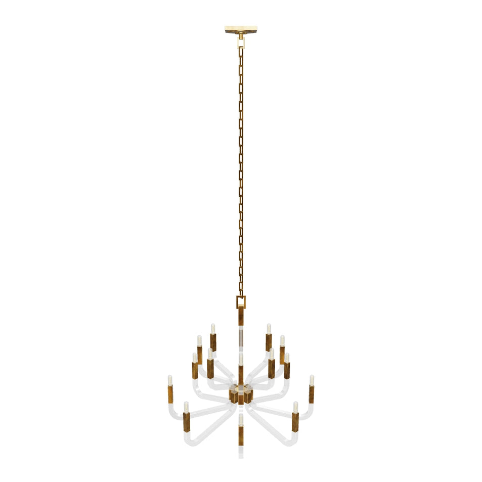 Reagan Medium Two Tier Chandelier 3D Model