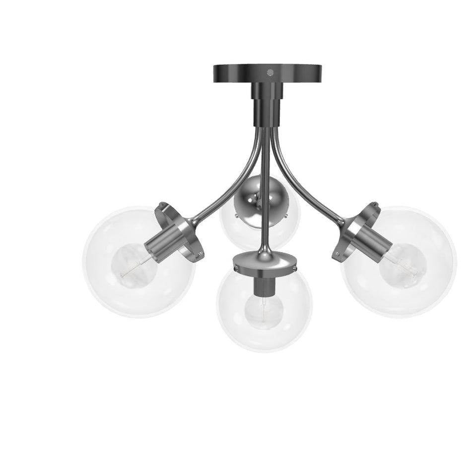 Prescott Medium Semi-Flush Mount 3D Model