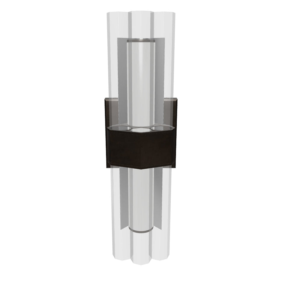 Fascio 14" Sconce 3D Model