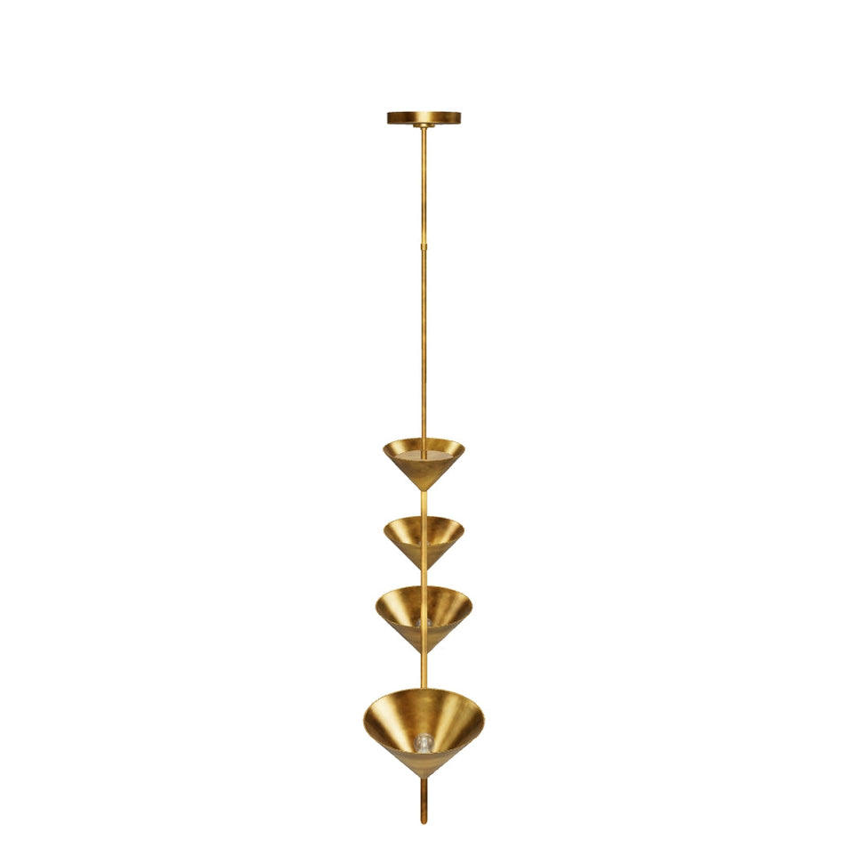 Orsay Medium 3-Light Linear Chandelier 3D Model