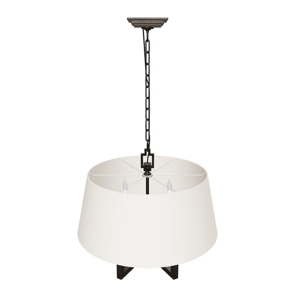 Square Tube Hanging Shade 3D Model