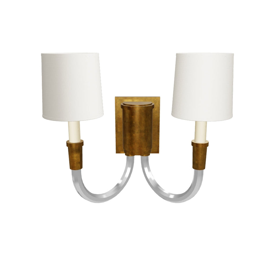 Vivian Double Sconce 3D Model