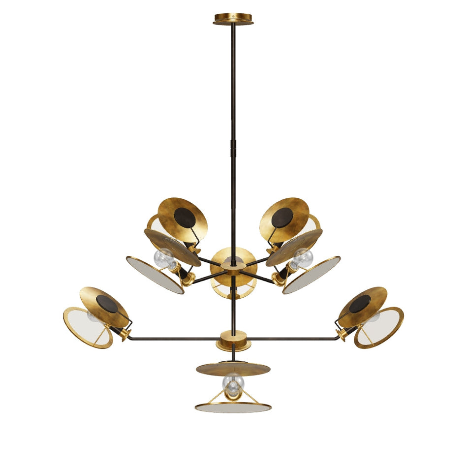 Osiris Large Reflector Chandelier 3D Model