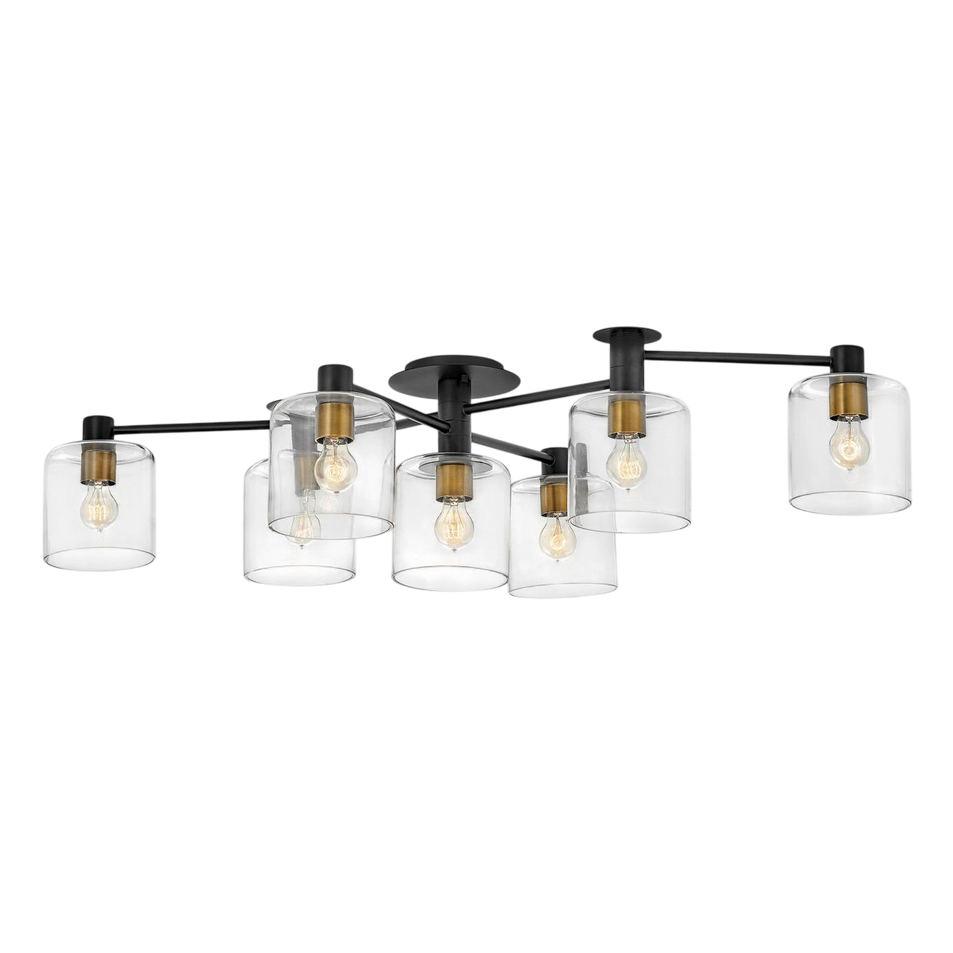 Напівпідвісна люстра Axel 7 Light
