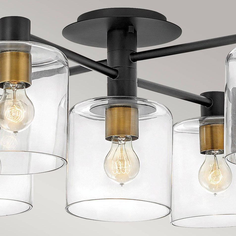 Напівпідвісна люстра Axel 7 Light
