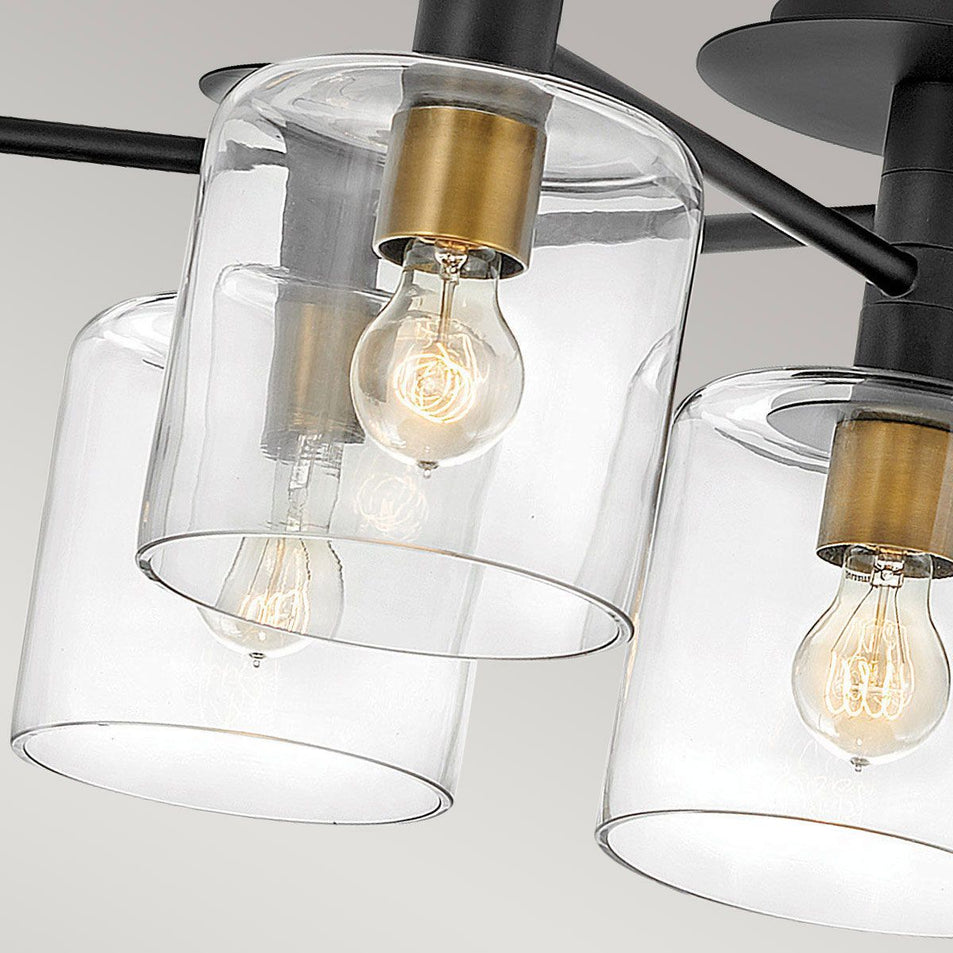 Напівпідвісна люстра Axel 7 Light