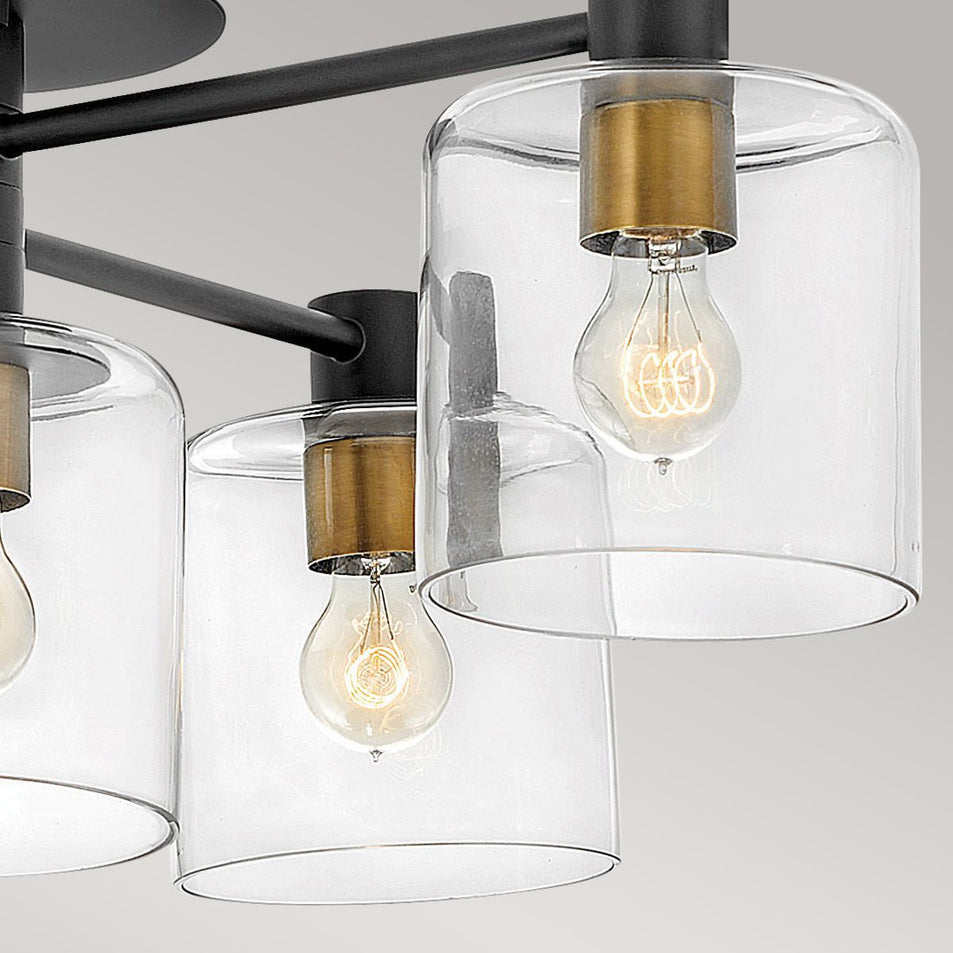 Напівпідвісна люстра Axel 7 Light