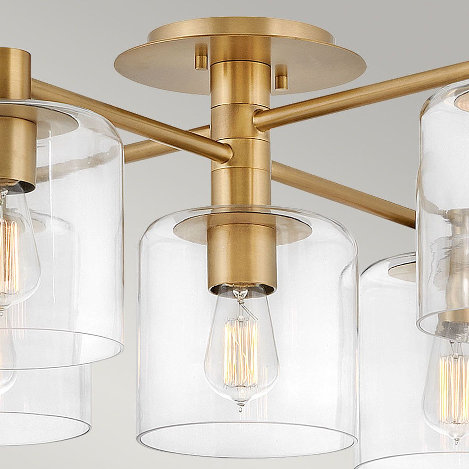 Напівпідвісна люстра Axel 7 Light