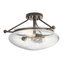 Olde Bronze / Seeded Glass