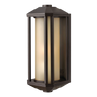 Bronze / Ribbed Etched Glass