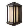 Bronze / Ribbed Etched Glass