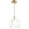 White with Champagne Gold