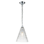 Polished Chrome / Clear Decorative Glass