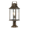 Burnished Bronze / Clear Seedy Glass