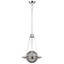 Polished Nickel / Plated Smoke Glass