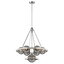 Polished Nickel / Plated Smoke Glass
