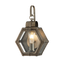 Burnished Bronze / Clear Seedy Glass