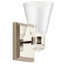 Polished Nickel / Glass