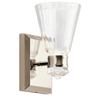 Polished Nickel / Glass