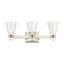 Polished Nickel / Glass