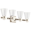 Polished Nickel / Glass