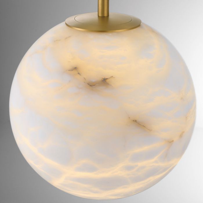 Середній підвісний світильник Kepler Alabaster