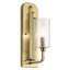 Natural Brass / Glass