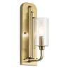 Natural Brass / Glass