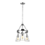 Chrome / Seeded Glass