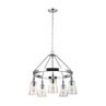 Chrome / Seeded Glass