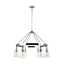 Chrome / Seeded Glass