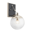 Polished Nickel / Glass