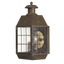Brass / Clear Seedy Glass