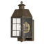 Brass / Clear Seedy Glass