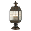 Brass / Clear Seedy Glass