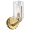 Natural Brass / Glass