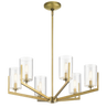 Natural Brass / Glass