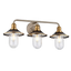 Nickel/Brass / Seeded Glass