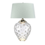 Polished Nickel / Faux Silk