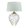 Polished Nickel / Faux Silk