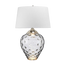 Polished Nickel / Faux Silk